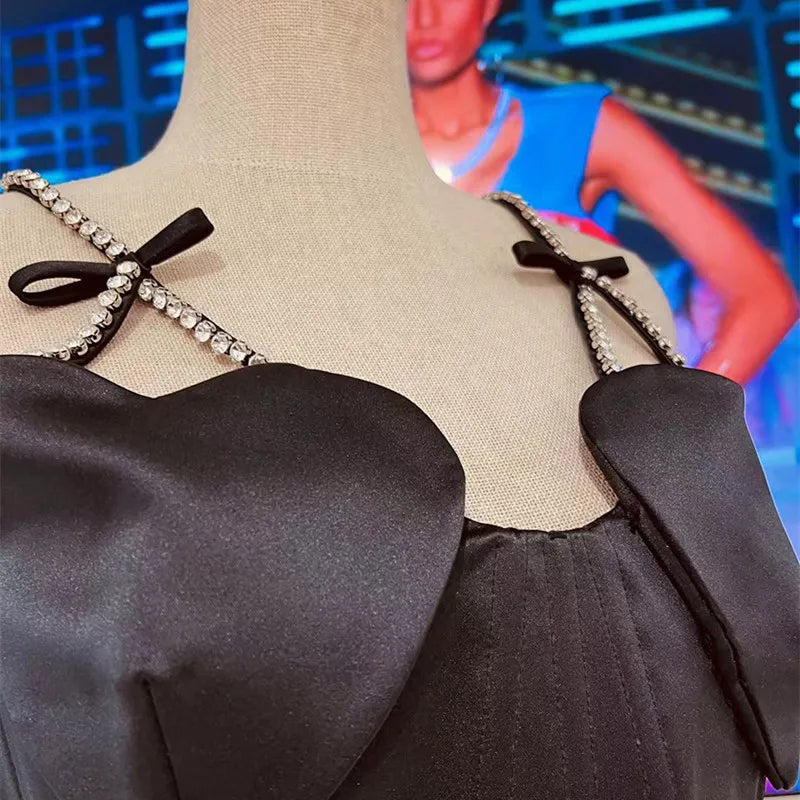 TAVIMART - Summer Sexy Patchwork Diamond Vest For Women Love Sleevelese Tank Tops Female Summer Fashion body sculpting Clothing wy828
