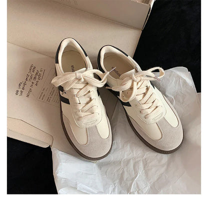 vzyzv  -  Fall New Canvas Women Retro Flower Casual Sports Platform Thick Bottom Comfortable Low-Top Couple Vulcanized Sole Flats