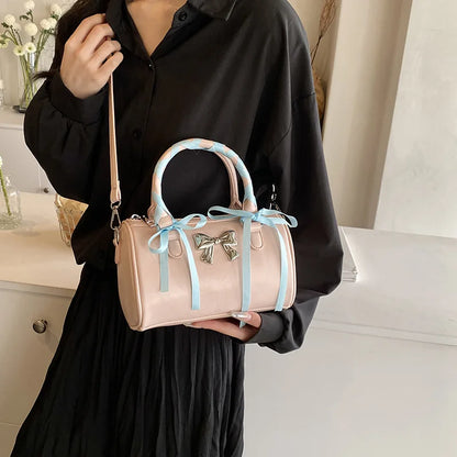 vzyzv  -  Trendy Casual Chic Bow Women's Handbags Sweet Y2k Aesthetic Fashion All Match Shoulder Bag Korean Elegant Ladies Crossbody Bags