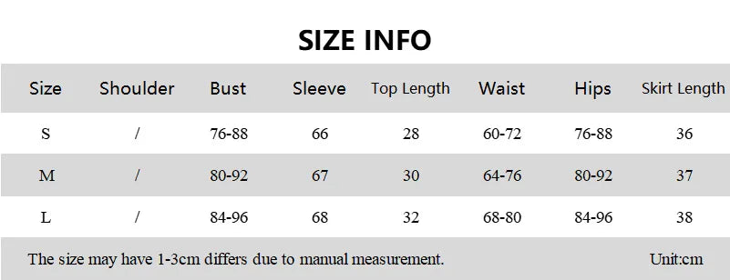 nvxiot  -  Hollow Out Crochet Knitted 2 Piece Set Women Sweet Twist Off Shoulder Long Flare Sleeve Crop Top High Waist Mini Skirts Suits