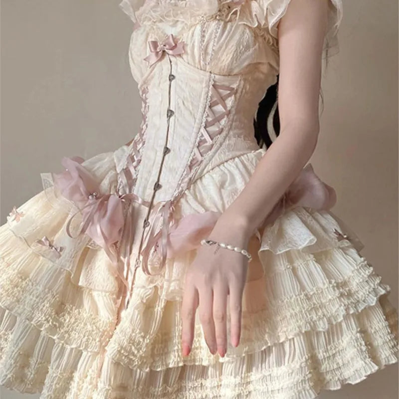 vzyzv  -  Lolita Elegant Ballet Pettiskirt