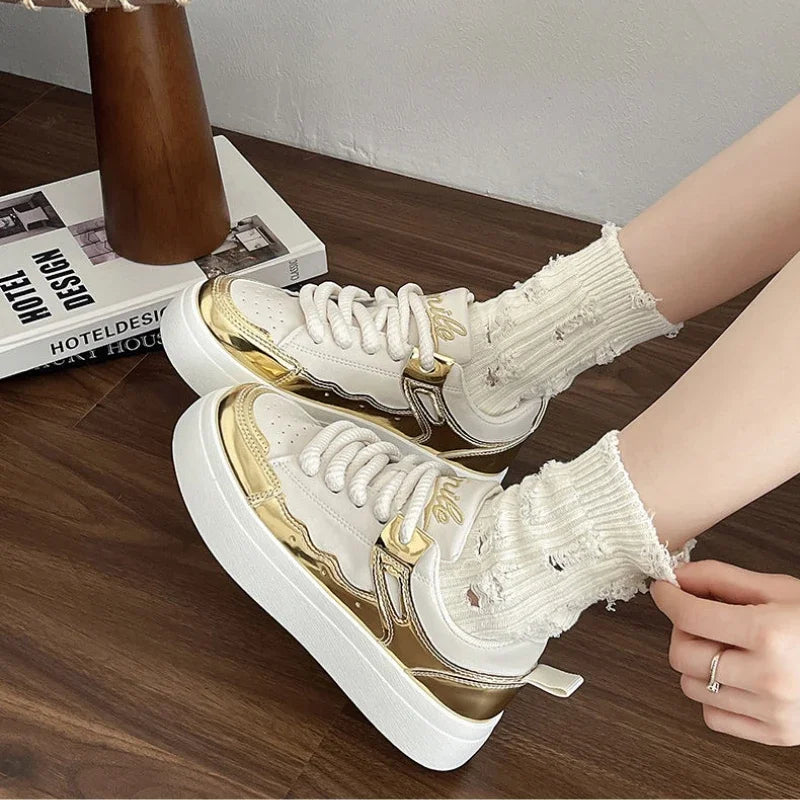 vzyzv  -  Ladies Footwear Sneakers Women's Athletic Shoes Trends Sports New Arrival H Casual Fashion On Sale Korean Vulcanized Shoe A