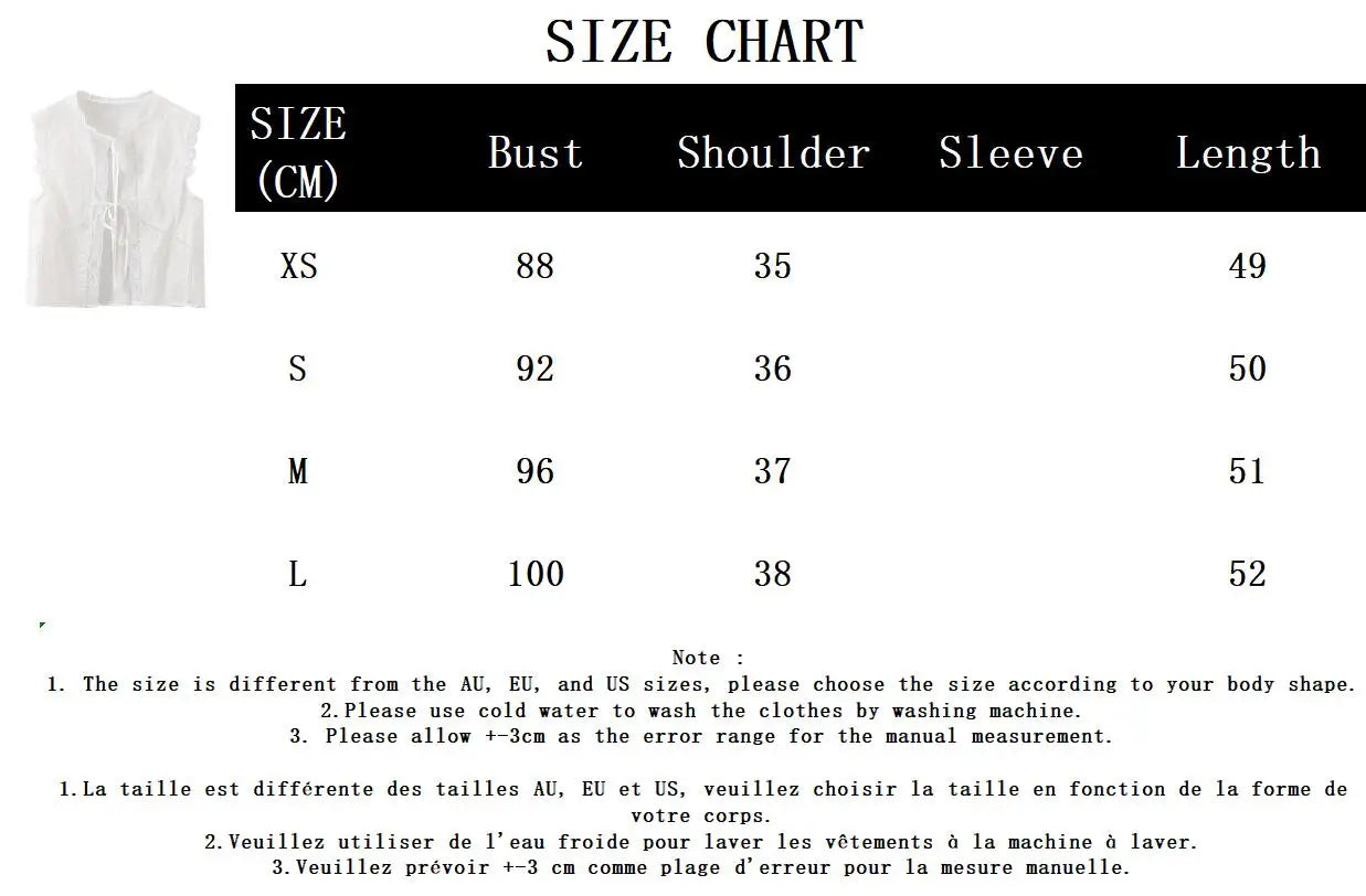 vzyzv  -  White Lace Jacquere Tank Tops Women Summer New O Neck Sleeveless Lace-up Embroidered Camisole  Elegant Fashion Cropped Tops