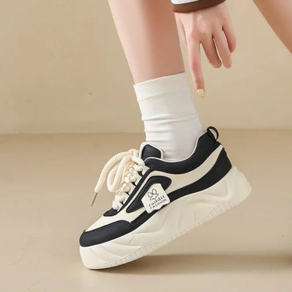 vzyzv  -  Women's Shoes High on Platform Ladies Footwear New Arrival Stylish Sale H Korean Vulcanized Shoe Fashion Cheap Quality A In