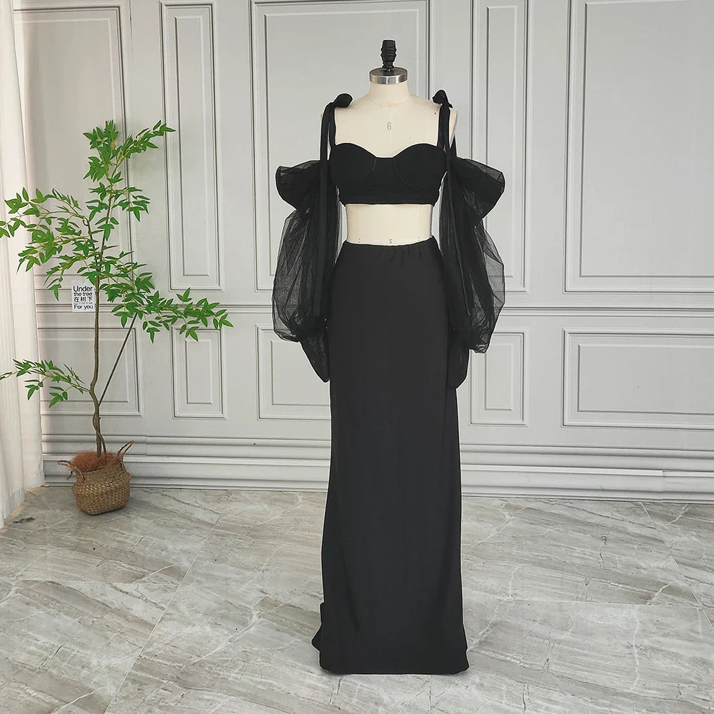 nvxiot  -  Blackish Green Tulle Maternity Photography Dress Set Off-shoulder Plus Size Sexy Pregnancy Gown for Women Photoshoot 2024