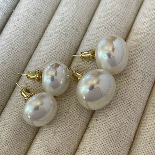 vzyzv  -  Women's Cute Classic Jewelry Trendy Decorations Vintage Earring Romantic Elegant Imitated Pearl Jewellery Simple Charm Earrings