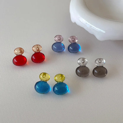 vzyzv -  Summer Acrylic Colorful Earrings Women's Contrast Fashion Earring