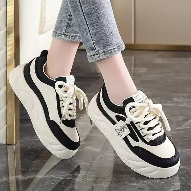 vzyzv  -  Women's Shoes High on Platform Ladies Footwear New Arrival Stylish Sale H Korean Vulcanized Shoe Fashion Cheap Quality A In