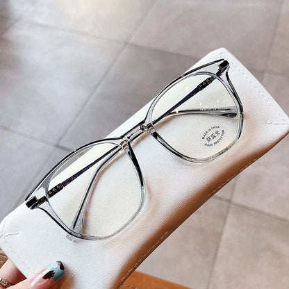 vzyzv -  Blue Light Blocking Men Women Eyewear TR90 Material Anti Blue Light Eyeglass Frame for Women Korean Stylish Eyeglasses Frames