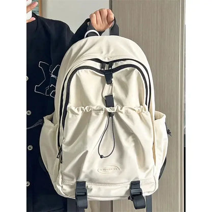 vzyzv  -  Sweet Girls Japanese Ins Casual Trendy Backpacks Korean Chic Women Streetwear Students Rucksacks Preppy High-capacity Schoolbags