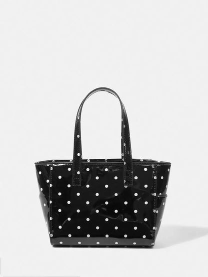 vzyzv  -  New Sweet Girl Japanese Polka Dot Handbag Cute French  New Women's Handbag