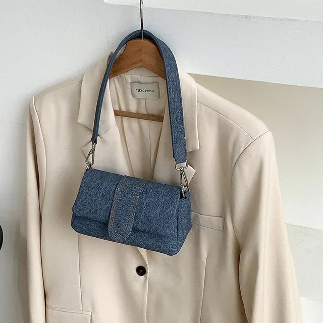 vzyzv  -  Trendy Fashion All Match Chic Handbags Sweet Y2k Aesthetic Elegant Women Shoulder Bags Office Lady Korean Casual Underarm Bag