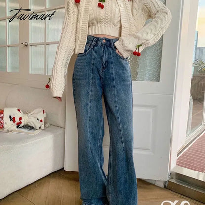 Tavimart  Autumn Knitted Sweet Cardigan Women Japanese Designer Cherry Chic Cardigan Female Korean Fashion Two-piece Casual Sweater