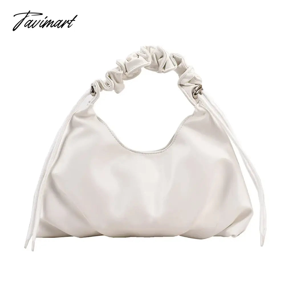 vzyzvAutumn New Fold Underarm Bag Fashion One Shoulder Handheld Women's cloud Bag, Christmas Gift