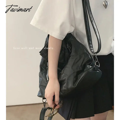 Tavimart Causal Canvas Women Backpack Tote Bag Korean School Book Laptop Backpack for Women Fashion Travel Shopping Shoulder Bag