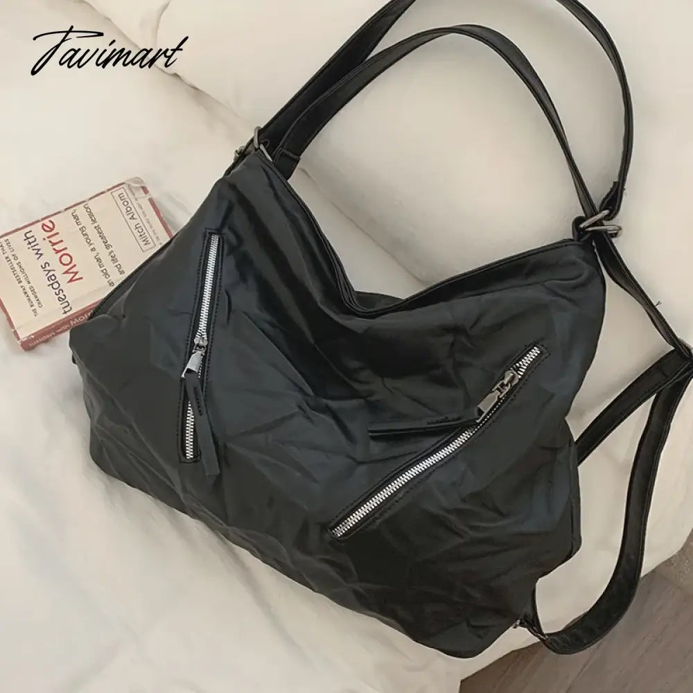 Tavimart Causal Canvas Women Backpack Tote Bag Korean School Book Laptop Backpack for Women Fashion Travel Shopping Shoulder Bag