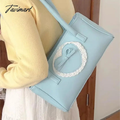 vzyzv  -  Elegant Blue Handbags for Women Casual Fashion Leather Designer Luxury Shoulder Bag Advanced Female Korean Popular Bag Sac