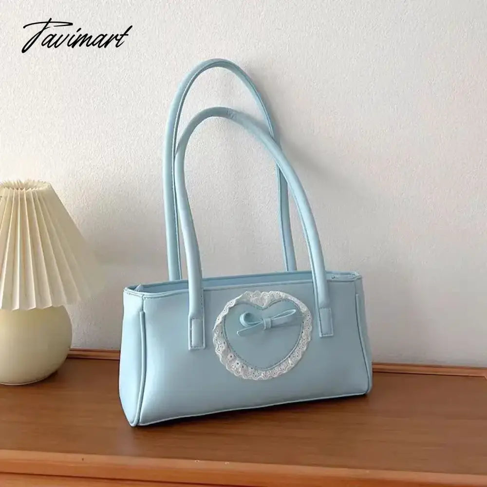 vzyzv  -  Elegant Blue Handbags for Women Casual Fashion Leather Designer Luxury Shoulder Bag Advanced Female Korean Popular Bag Sac