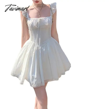 vzyzv  -  Korean Fashion Birthday Dress for Women  White  Vestidos De Noite  New in Dresses Vestidos Cortos  Cocktail Dresses Corset 2024