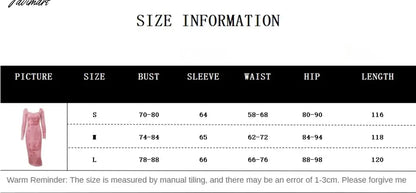 vzyzvNew Vintage Spring And Autumn Women’s Dresses Traf Clothing Female Sexy Hip-hugging Tight Elegant And Pretty Party Long Dresses.