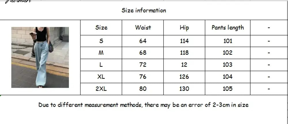 vzyzv Solid Distressed Washed Mop Jeans American Retro High-waisted Wide-leg Loose Straight-leg Pants Y2k Hot Girl Casual Trousers