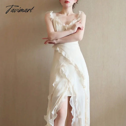 vzyzv  -  White Dresses Woman Long Dresses for Women Birthday Kawaii Clothes Vestido Sexy Fairy Costume Women  Korean Ladies Dresses