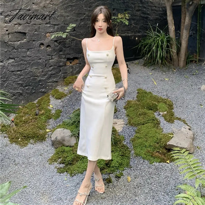 vzyzv  -  White Dresses Woman Long Dresses for Women Birthday Kawaii Clothes Vestido Sexy Fairy Costume Women  Korean Ladies Dresses