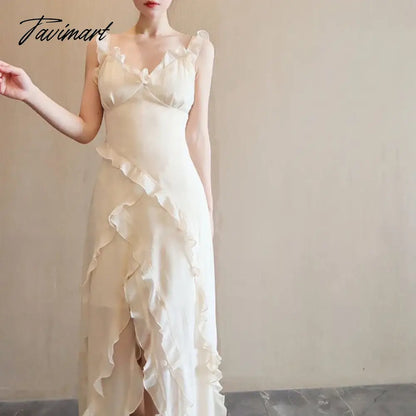 vzyzv  -  White Dresses Woman Long Dresses for Women Birthday Kawaii Clothes Vestido Sexy Fairy Costume Women  Korean Ladies Dresses