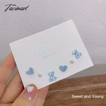 Tavimart Y2K Silver Color Star Hollow Stud Earrings Cool Sweet Ear Buckle Kpop Korean Fashion Earring Jewelry Gift brincos